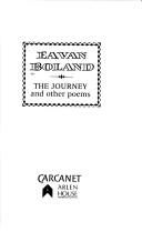 Cover of: The journey and other poems | Eavan Boland