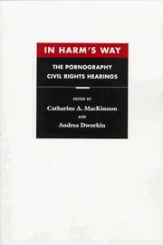 Cover of: In harm's way: the pornography civil rights hearings