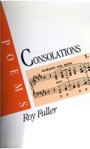 Cover of: Consolations