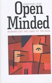 Cover of: Open minded: working out the logic of the soul