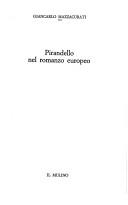 Cover of: Pirandello nel romanzo europeo by Giancarlo Mazzacurati