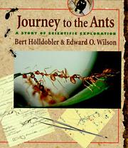 Cover of: Journey to the Ants by Bert Hölldobler, Edward Osborne Wilson