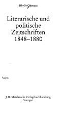 Literarische und politische Zeitschriften, 1848-1880 by Sibylle Obenaus
