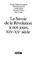 Cover of: La Savoie de la Révolution à nos jours, XIXe-XXe siècle