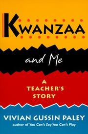 Cover of: Kwanzaa and Me by Vivian Gussin Paley