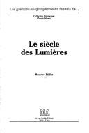 Cover of: Le siècle des Lumières