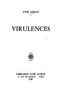 Cover of: Virulences