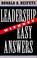 Cover of: Leadership Without Easy Answers