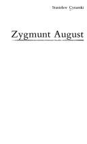 Cover of: Zygmunt August by Stanisław Cynarski