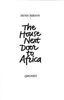 Cover of: The house next door to Africa