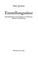 Cover of: Einstellungssätze