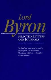 Cover of: Lord Byron: Selected Letters and Journals