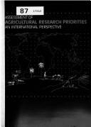 Cover of: Assessment of agricultural research priorities | J. S. Davis
