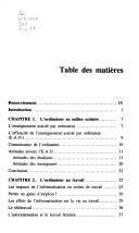 Cover of: Le choc de l'informatique: les répercussions psychosociales et le rôle des attitudes