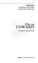 Cover of: File on Coward