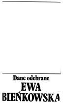 Cover of: Dane odebrane