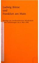 Cover of: Ludwig Börne und Frankfurt am Main