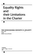 Cover of: Equality rights and their limitations in the Charter