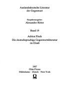 Cover of: Die deutschsprachige Gegenwartsliteratur im Elsass