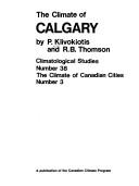 Cover of: The climate of Calgary