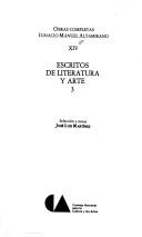 Cover of: Obras completas by Ignacio Manuel Altamirano