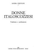 Cover of: Donne italoscozzesi: tradizione e cambiamento