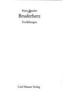 Cover of: Bruderherz: Erzählungen