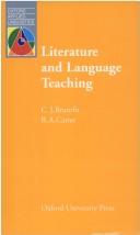 Cover of: Literature and language teaching | 