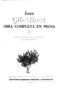 Cover of: España, empeño de una ficción ; El retrato oval by Juan Gil-Albert