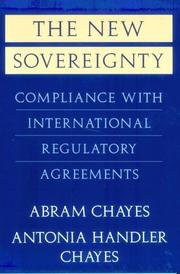 Cover of: The New Sovereignty by Abram Chayes, Antonia Handler Chayes