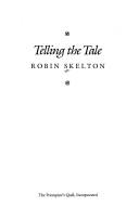 Cover of: Telling the tale by Robin Skelton