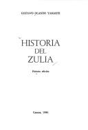 Cover of: Historia del Zulia