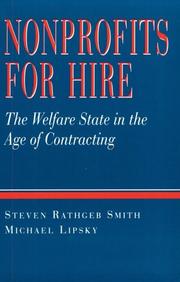 Cover of: Nonprofits for Hire: The Welfare State in the Age of Contracting