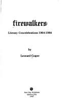 Cover of: Firewalkers: literary concelebrations 1964-1984