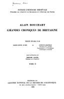 Cover of: Grandes croniques de Bretaigne