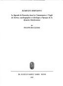 Cover of: Romulus Servianus: la légende de Romulus dans les Commentaires à Virgile de Servius : mythographie et idéologie à l'époque de la dynastie théodosienne