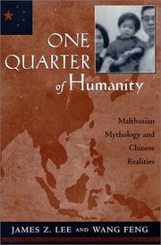 Cover of: One Quarter of Humanity by James Z. Lee, Feng Wang