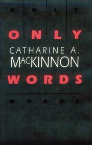 Cover of: Only words