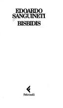 Cover of: Bisbidis by Edoardo Sanguineti