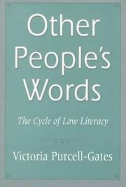 Cover of: Other People's Words by Victoria Purcell-Gates