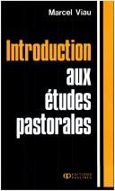 Cover of: Introduction aux études pastorales