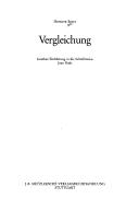 Cover of: Vergleichung, Goethes Einführung in die Schreibweise Jean Pauls