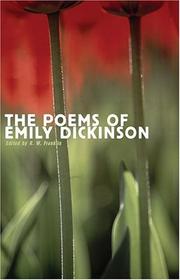 Cover of: The poems of Emily Dickinson by Emily Dickinson