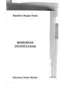 Cover of: Memorias inconclusas