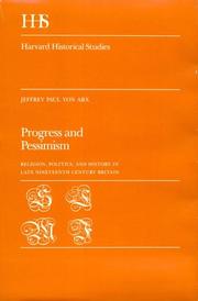 Cover of: Progress and pessimism by Jeffrey Paul Von Arx