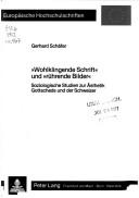 "Wohlklingende Schrift" und "rührende Bilder" by Schäfer, Gerhard