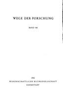 Cover of: Robert Musil by herausgegeben von Renate von Heydebrand.