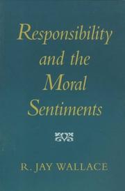 Cover of: Responsibility and the Moral Sentiments