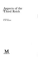 Cover of: Aspects of the Third Reich