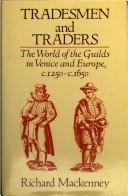 Cover of: Tradesmen and traders by Richard Mackenney, Richard Mackenney